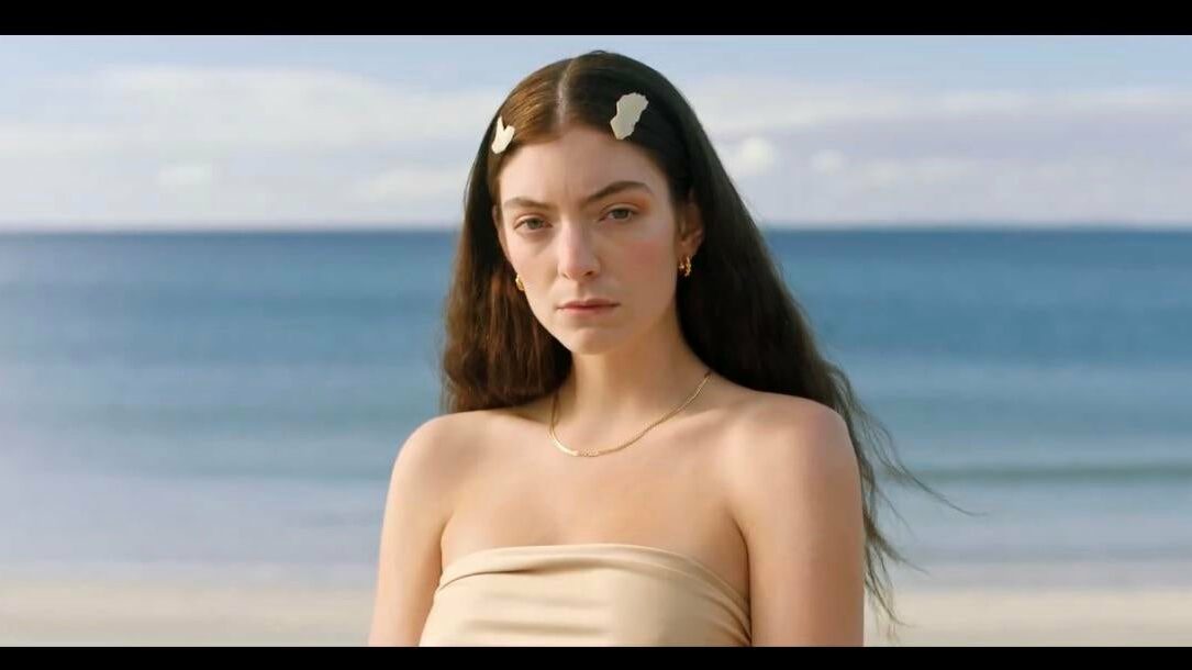 image of Lorde from "Fallen Fruit" video, email